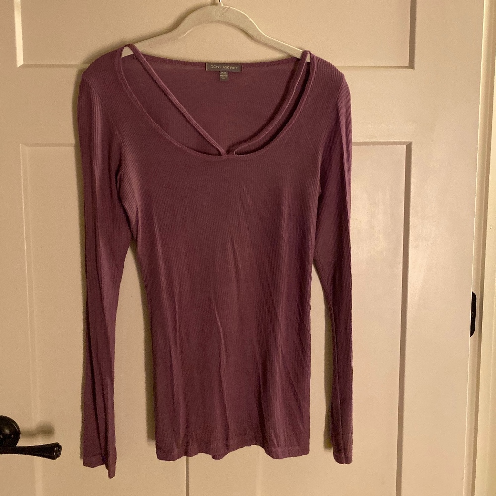 Ribbed Plum American Eagle Don't Ask Why